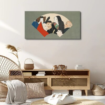 Foto auf leinwand Traditionelle Zeichen im japanischen Stil