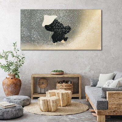 Foto auf leinwand Wintersehnsucht