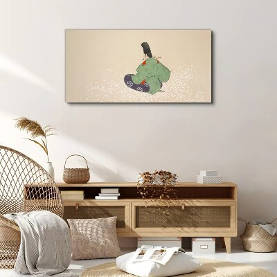 Foto auf leinwand Der Charme der japanischen Tradition