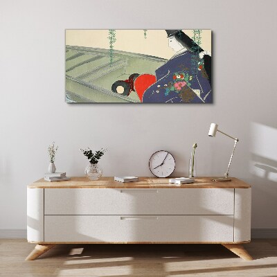 Bild auf leinwand Ruhe im Garten