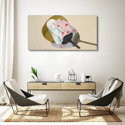 Foto auf leinwand Abstrakte Harmonie von Formen und Farben