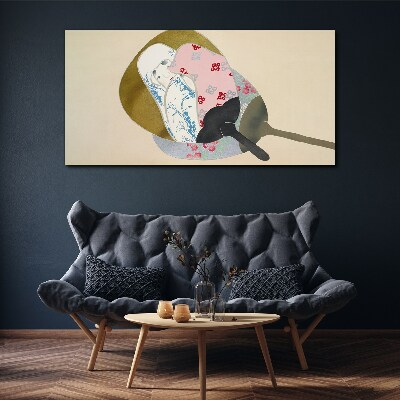 Foto auf leinwand Abstrakte Harmonie von Formen und Farben