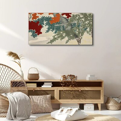 Foto auf leinwand Herbstlaub in der Landschaft