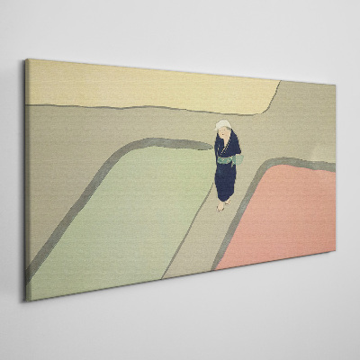 Foto auf leinwand Ein Spaziergang durch die bunte Kreuzung