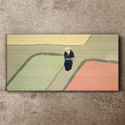Foto auf leinwand Ein Spaziergang durch die bunte Kreuzung