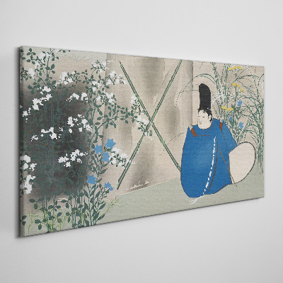Foto auf leinwand Ruhe im Garten