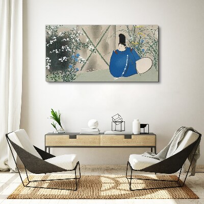 Foto auf leinwand Ruhe im Garten