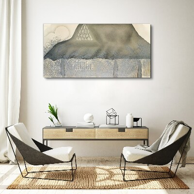 Foto auf leinwand Frieden zwischen den Bergen