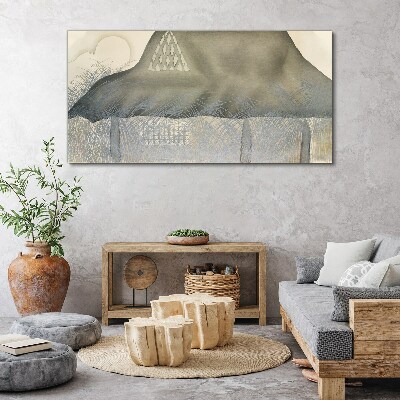 Foto auf leinwand Frieden zwischen den Bergen