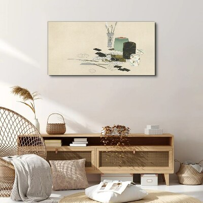 Foto auf leinwand Minimalistische Komposition mit Keramik