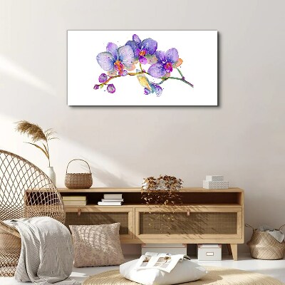 Leinwandbild Die florale Schönheit der Orchideen