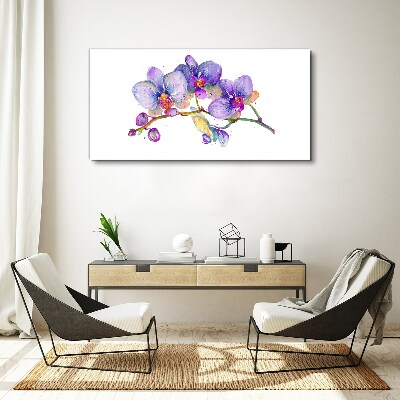 Leinwandbild Die florale Schönheit der Orchideen