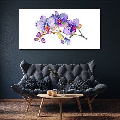 Leinwandbild Die florale Schönheit der Orchideen