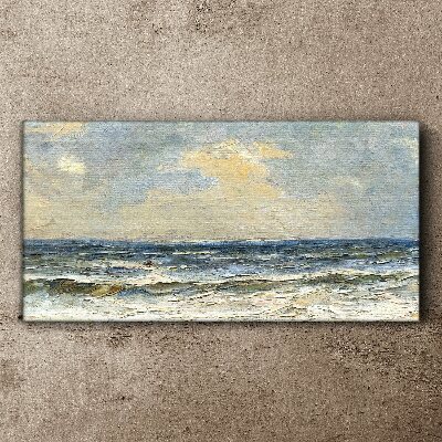 Foto auf leinwand Ruhiges Meer an einem Sommertag