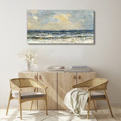 Foto auf leinwand Ruhiges Meer an einem Sommertag