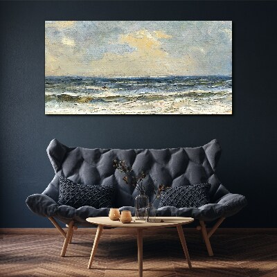 Foto auf leinwand Ruhiges Meer an einem Sommertag