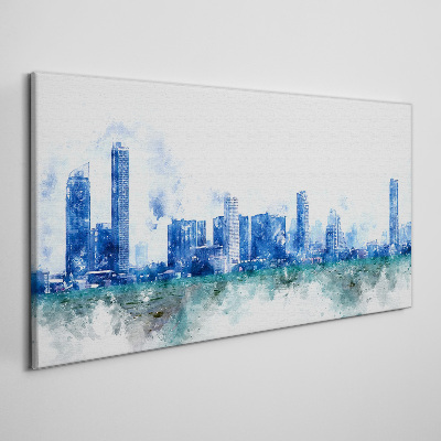 Wandbild Der Himmel über der Stadt