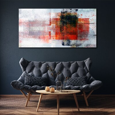 Foto auf leinwand Abstrakte Komposition von Farben