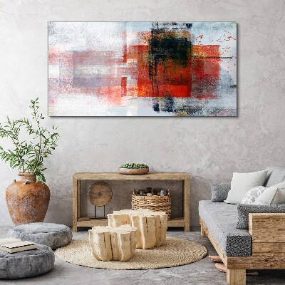 Foto auf leinwand Abstrakte Komposition von Farben