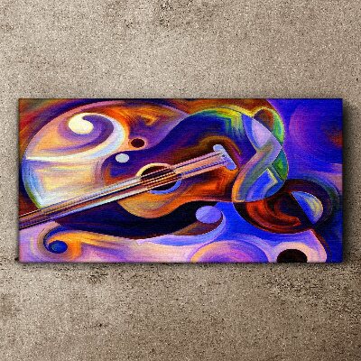 Wandbild Musikalische Harmonie in Farben