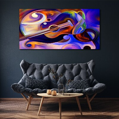 Wandbild Musikalische Harmonie in Farben