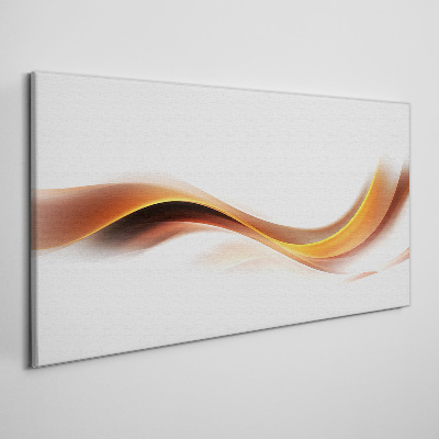 Foto auf leinwand Wellen warmer Töne