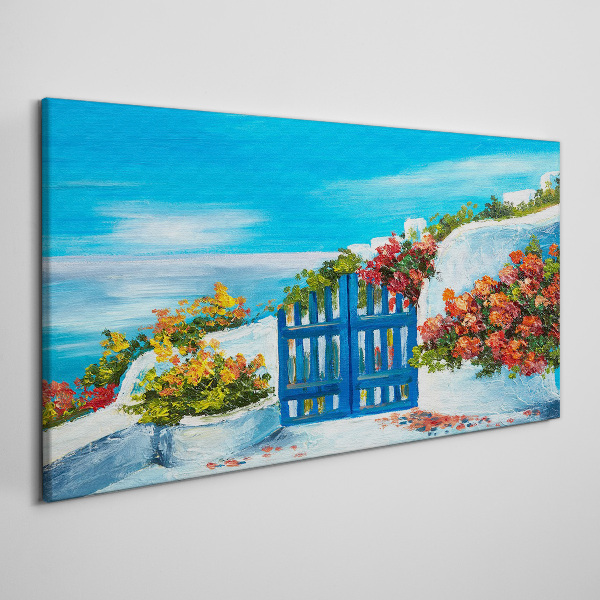 Foto leinwand Tor zum Paradies