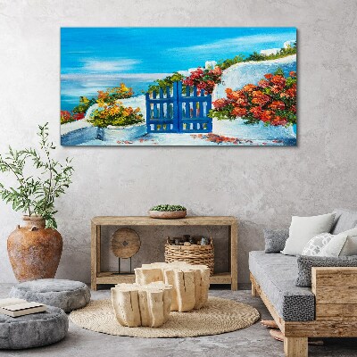 Foto leinwand Tor zum Paradies