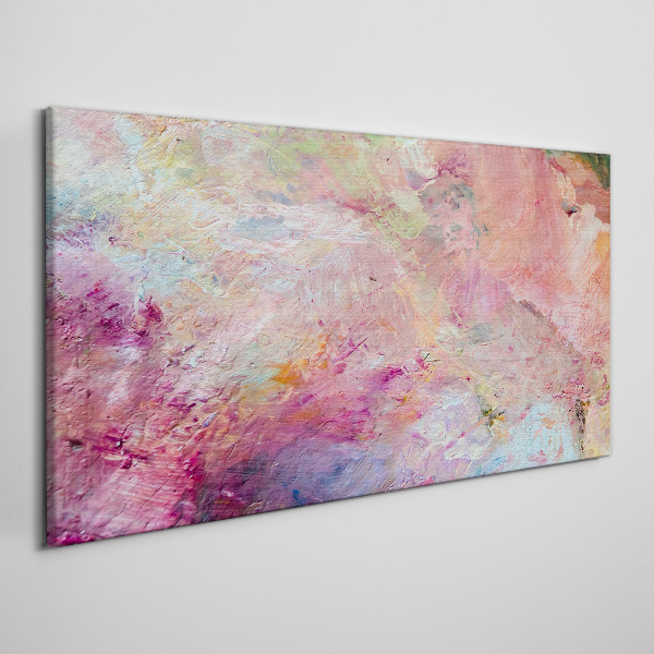 Foto auf leinwand Abstrakte Landschaft in Pastellfarben