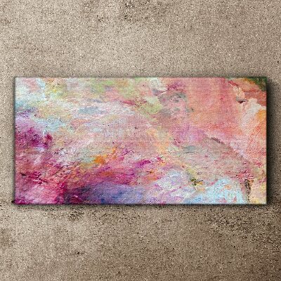 Foto auf leinwand Abstrakte Landschaft in Pastellfarben