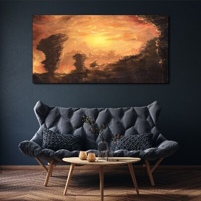 Fotobilder Sonnenuntergang über den Wolken
