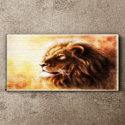 Foto leinwand Stolz im Sonnenschein
