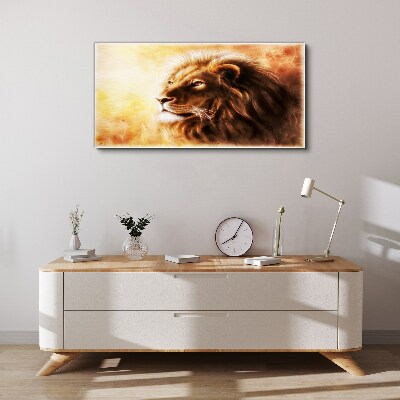 Foto leinwand Stolz im Sonnenschein