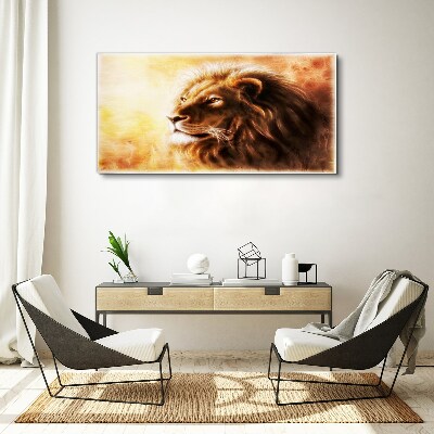 Foto leinwand Stolz im Sonnenschein