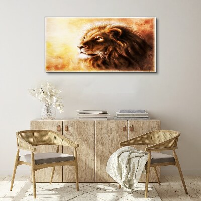 Foto leinwand Stolz im Sonnenschein