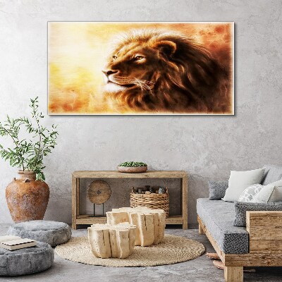 Foto leinwand Stolz im Sonnenschein