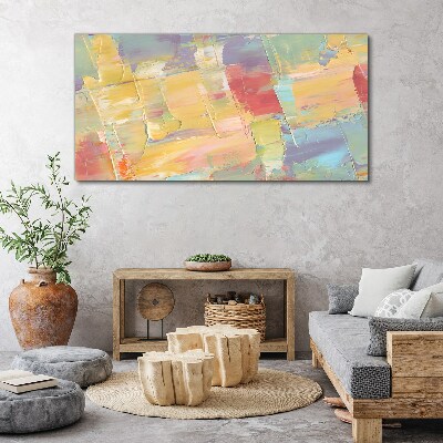 Foto auf leinwand Pastell-Abstraktionen in Bewegung