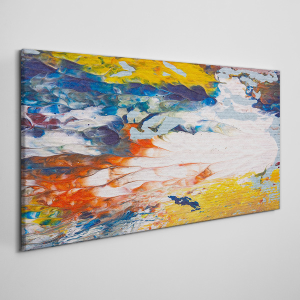 Bild auf leinwand Eine Welle von Farben in Bewegung
