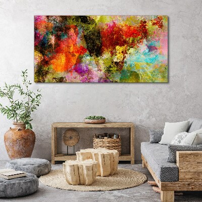 Foto auf leinwand Buntes Chaos der Abstraktion
