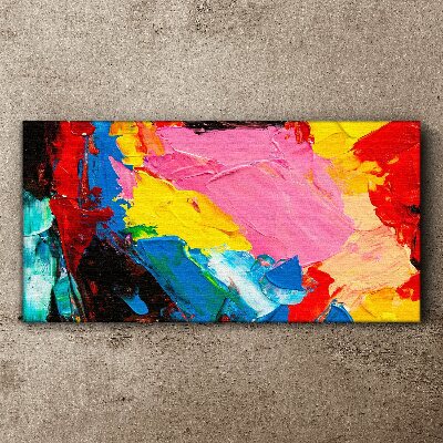 Foto auf leinwand Buntes Chaos auf Leinwand