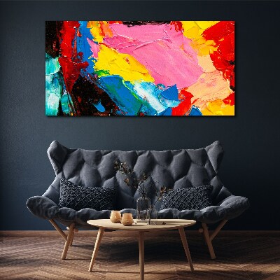 Foto auf leinwand Buntes Chaos auf Leinwand
