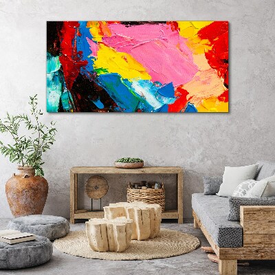 Foto auf leinwand Buntes Chaos auf Leinwand