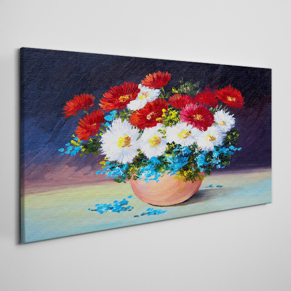 Foto auf leinwand Blumenstrauß in einer Vase