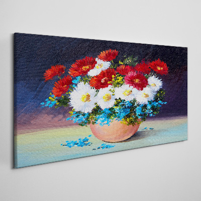 Foto auf leinwand Blumenstrauß in einer Vase