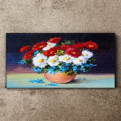 Foto auf leinwand Blumenstrauß in einer Vase