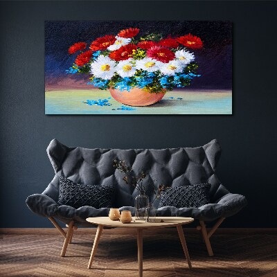Foto auf leinwand Blumenstrauß in einer Vase
