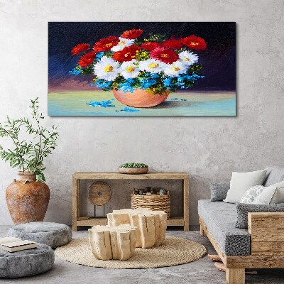 Foto auf leinwand Blumenstrauß in einer Vase