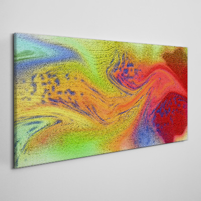 Foto auf leinwand Ein bunter Wirbelwind der Gefühle