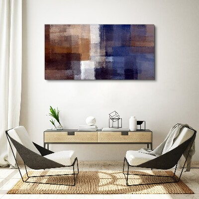 Foto auf leinwand Abstrakte Komposition von Farben