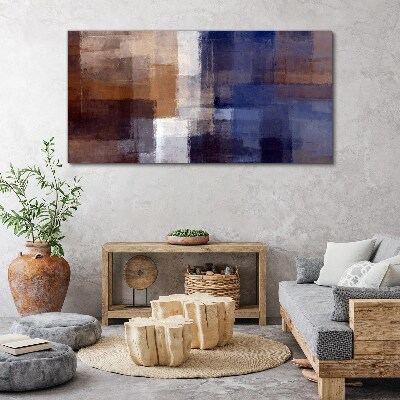Foto auf leinwand Abstrakte Komposition von Farben